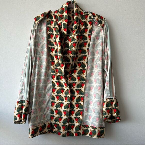 FARM Rio Sapoá Printed Blazer in linen /viscous blend - Picture 12 of 14